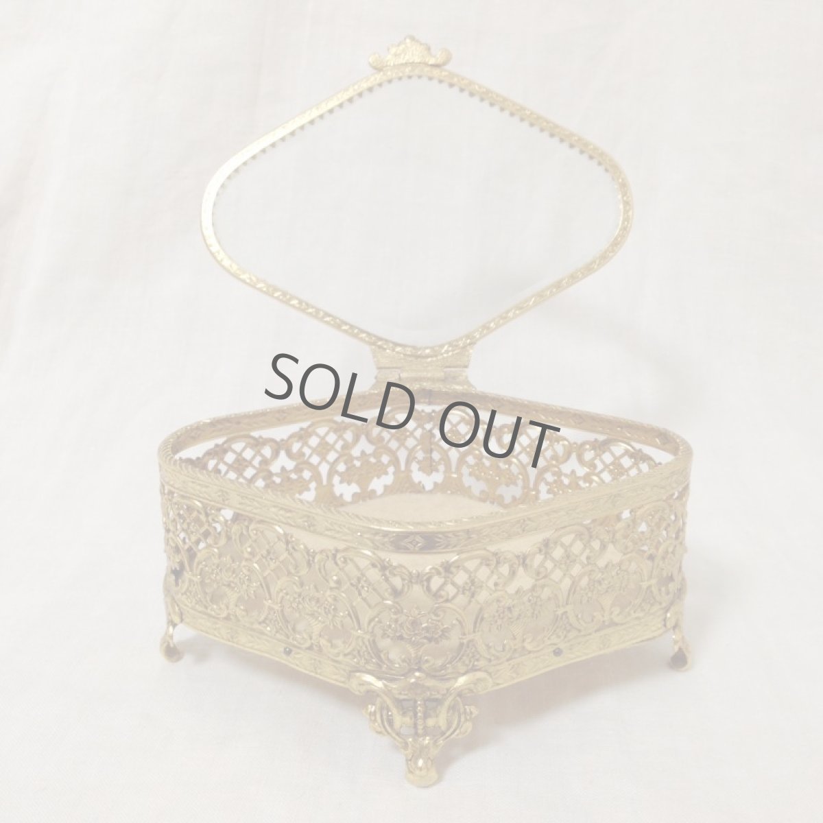 画像3: イギリス ジュエリーBOX 薔薇 小花 (3)