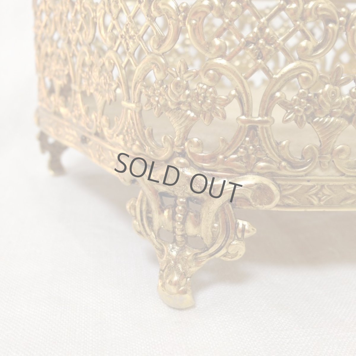 画像9: イギリス ジュエリーBOX 薔薇 小花 (9)