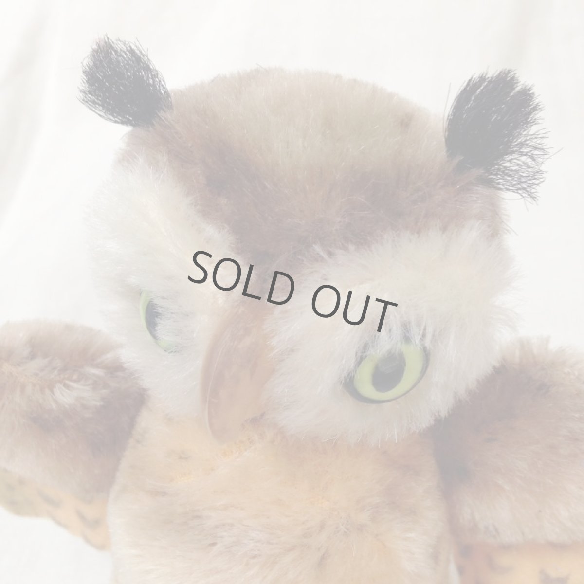 画像11: ドイツ シュタイフ フクロウ steiff wittie (11)