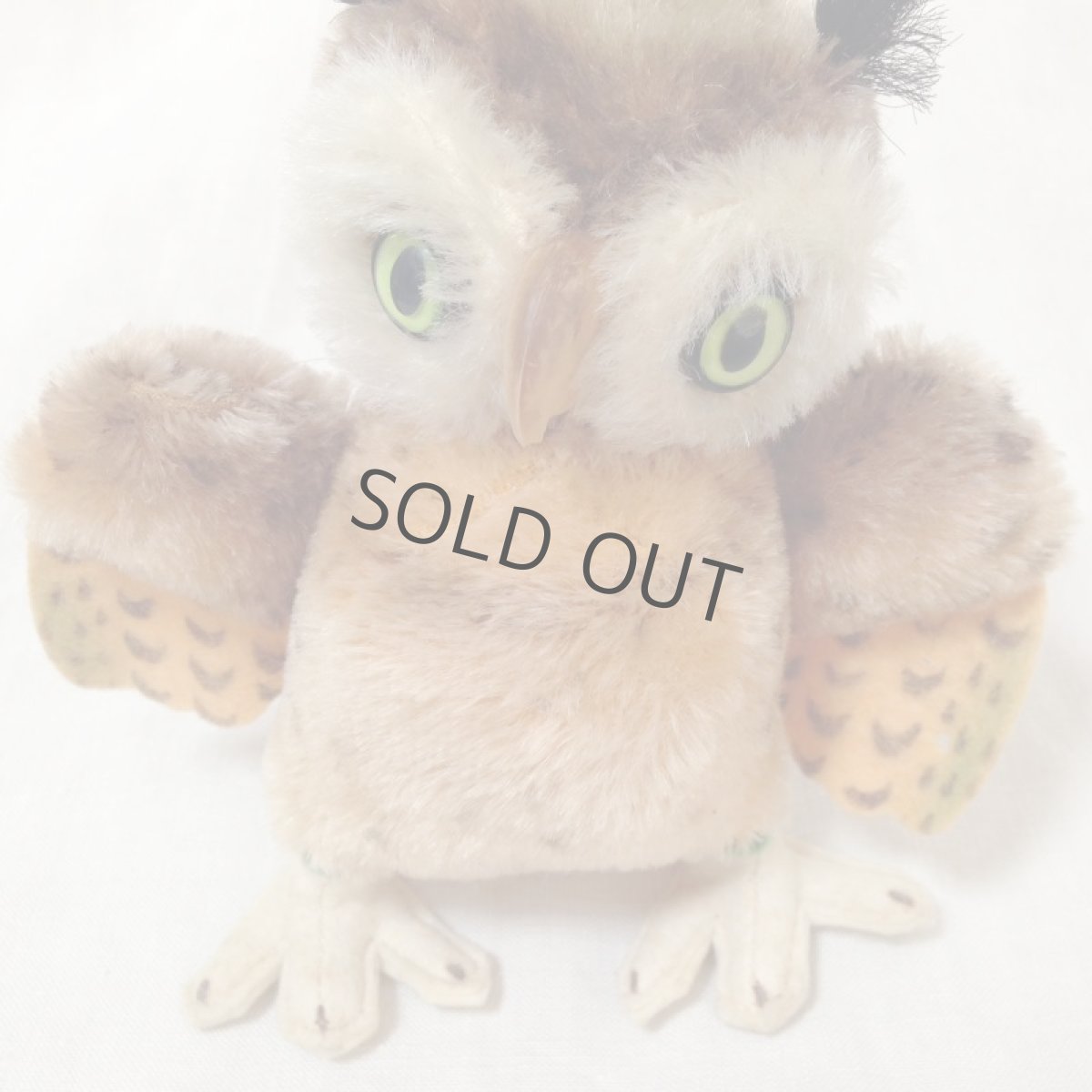 画像10: ドイツ シュタイフ フクロウ steiff wittie (10)