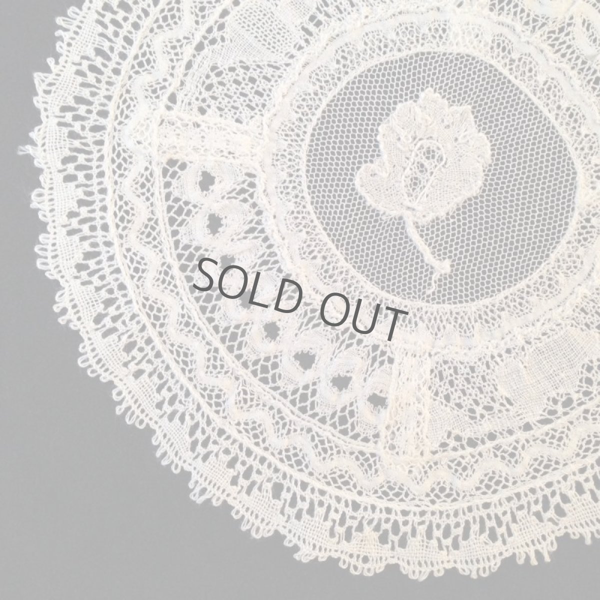 画像5: レース ドイリー 円 生成 ミニ (5)