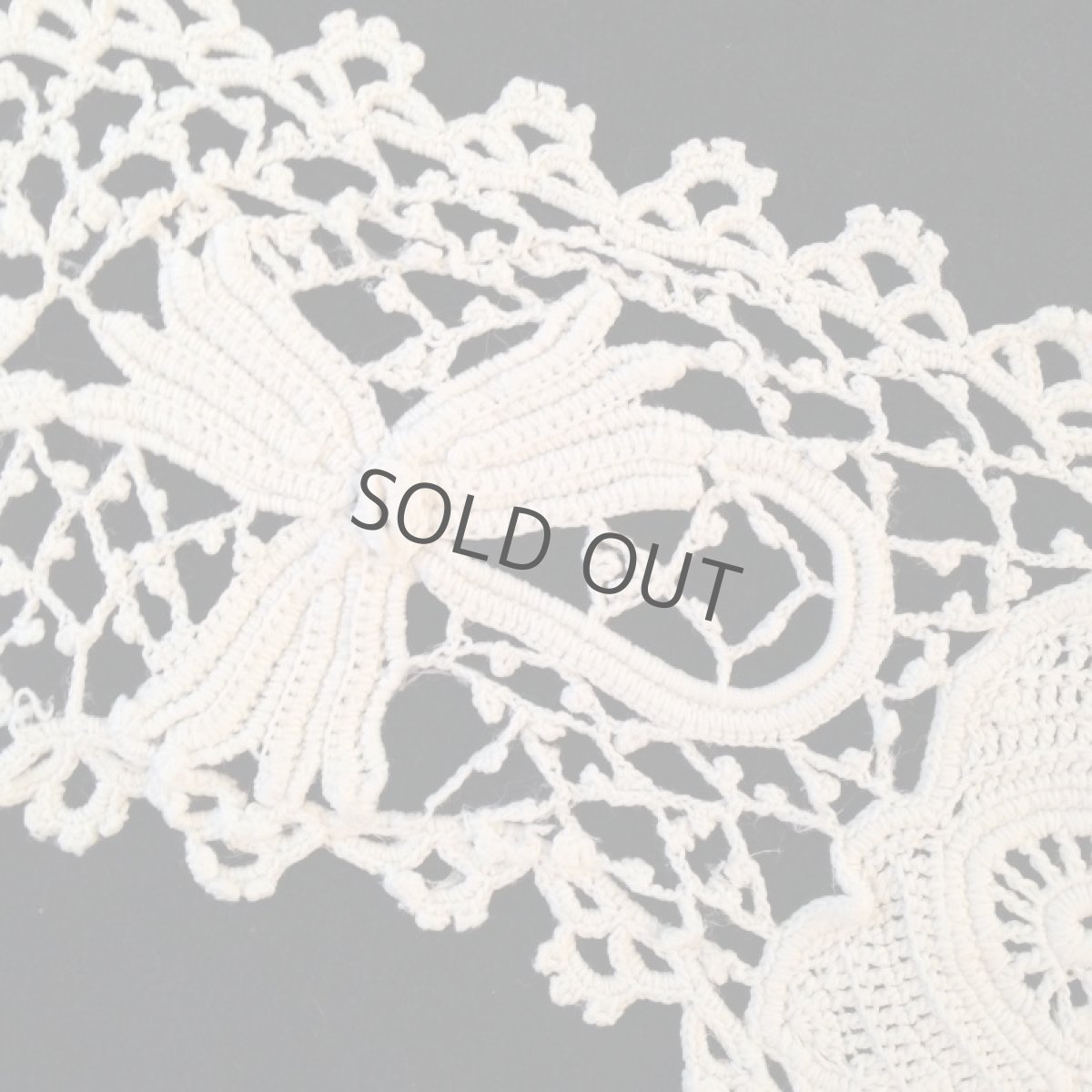 画像6: 襟 レース 白 手編み スカラップ (6)