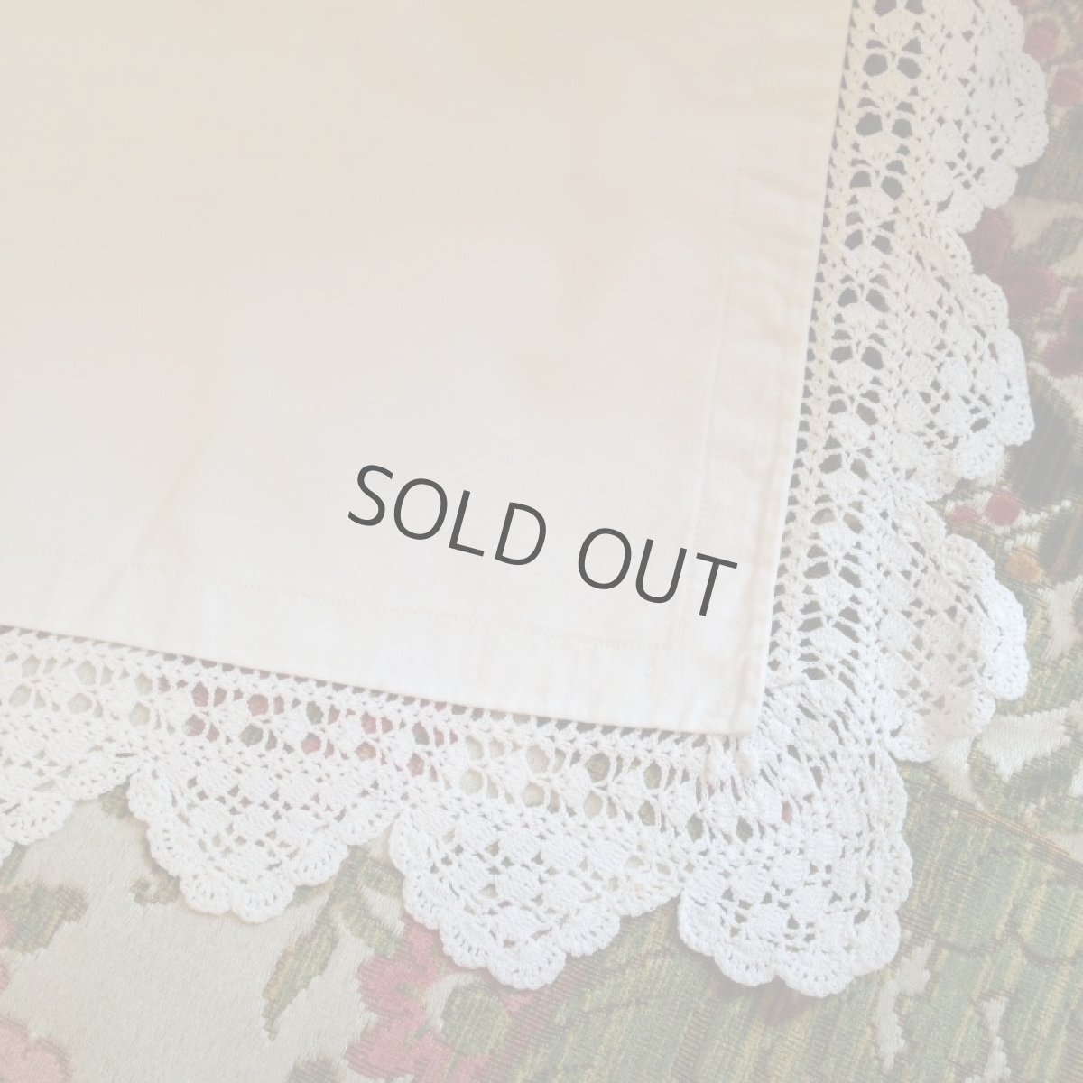 画像5: ＊レース クッションカバー (5)