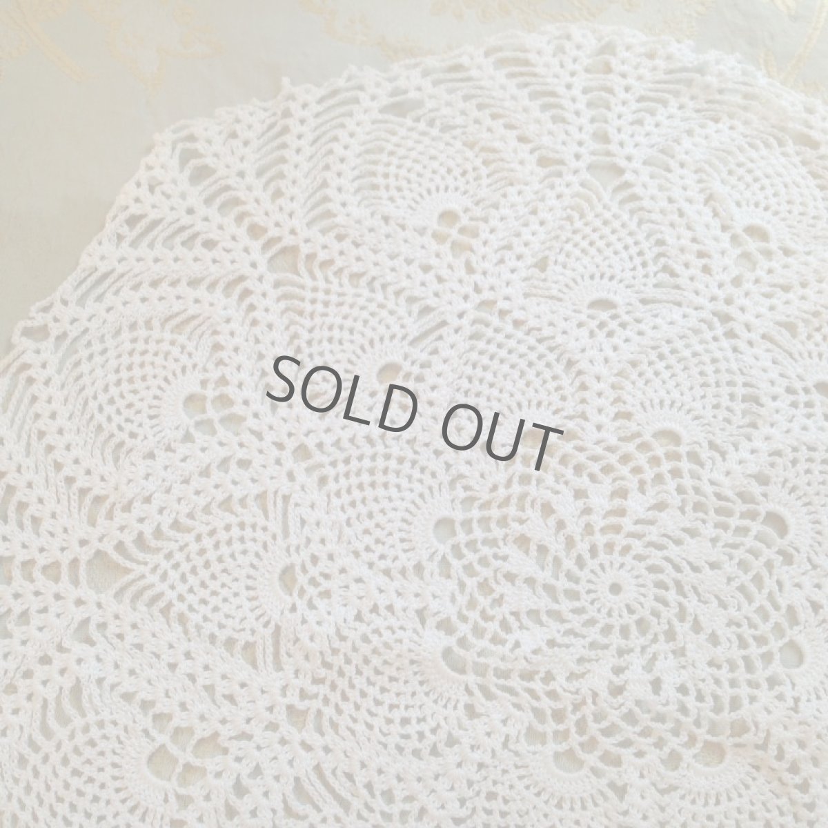 画像3: ＊New 手作り ハンドクロシェ レース ドイリー (3)