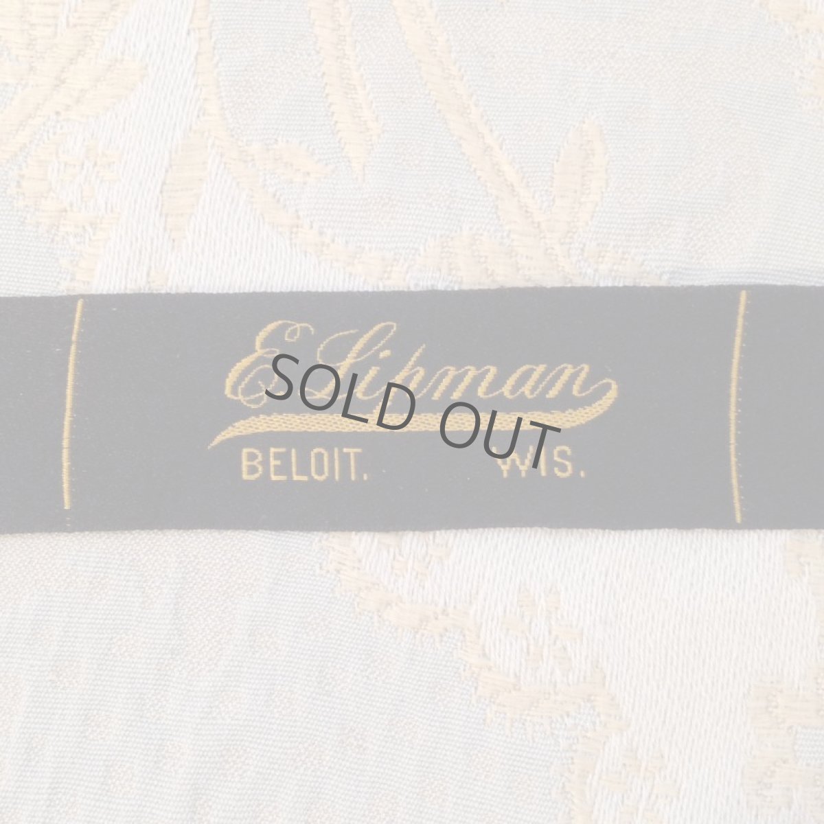 画像2: 手芸用品 布タグ 黒地にゴールドイエロー ３枚セット (2)