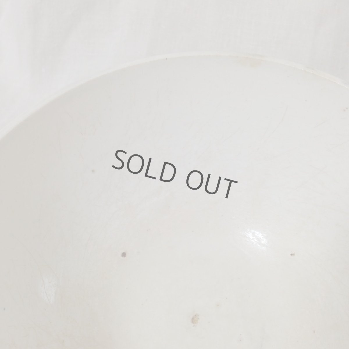 画像5: カフェオレボウル  赤ライン creil? (5)