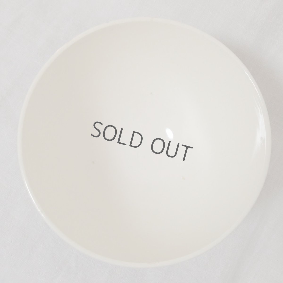 画像5: カフェオレボウル  Badonviller 黒  花 ステンシル (5)