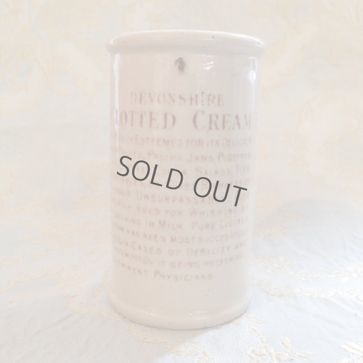 画像3: クロテッドクリーム ジャー(茶文字) (3)