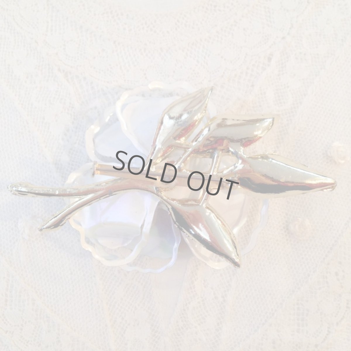 画像3: ＊ブローチ エナメル 花 オーロラ (3)