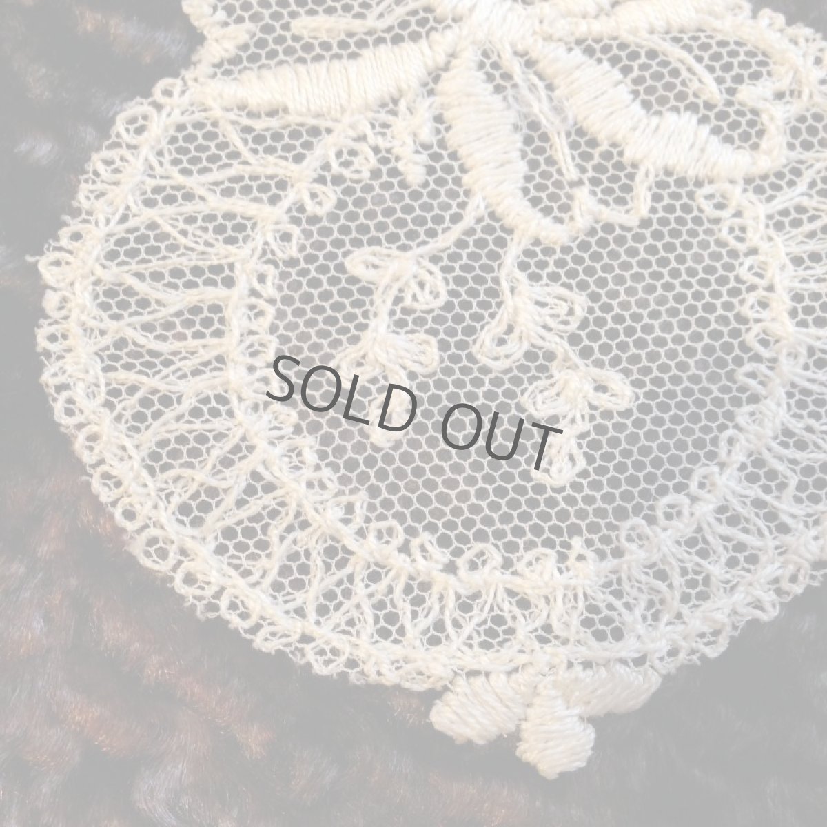 画像3: 手芸用品  モチーフレース 生成り (3)