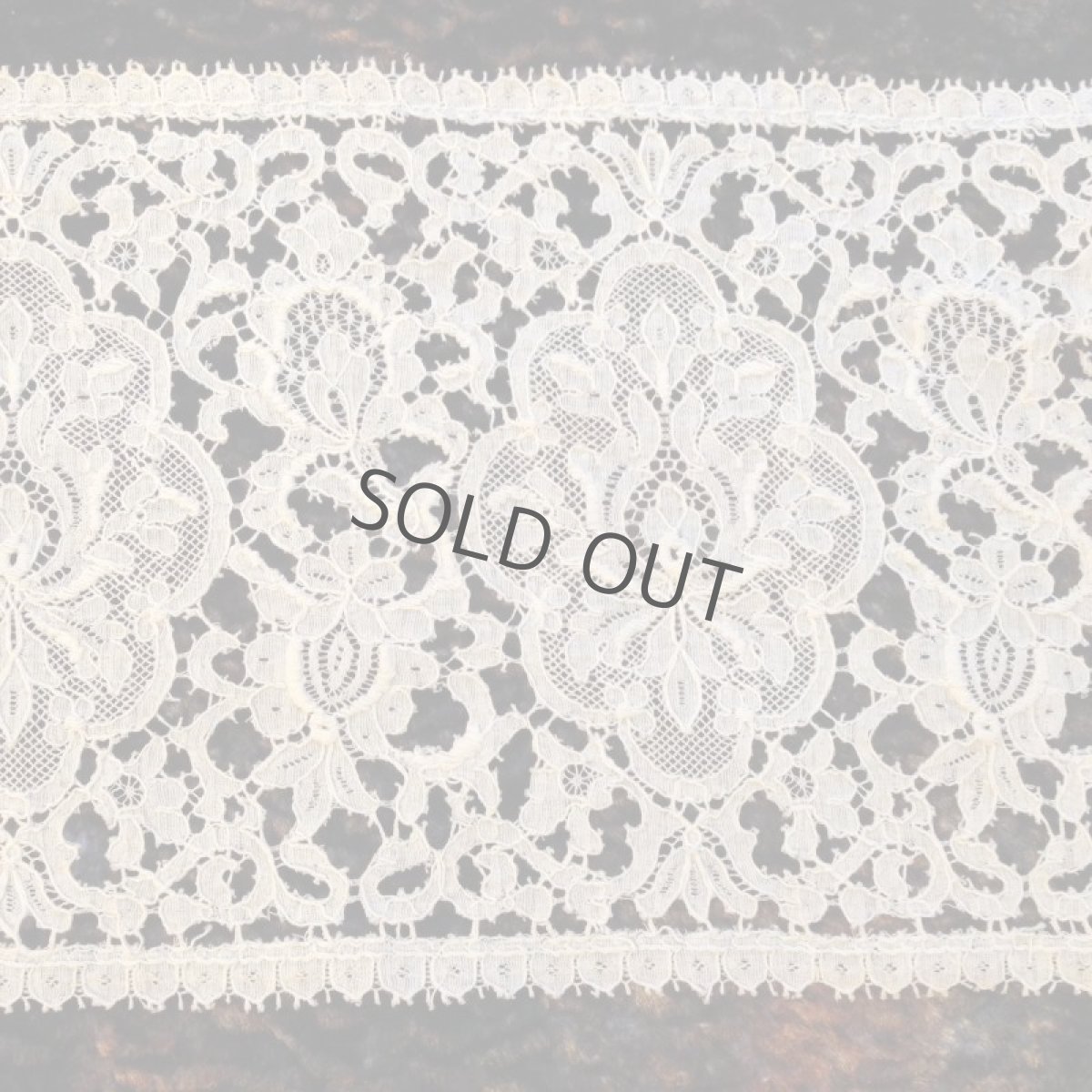 画像3: 手芸用品  はぎれレース コットンレース 生成り (3)