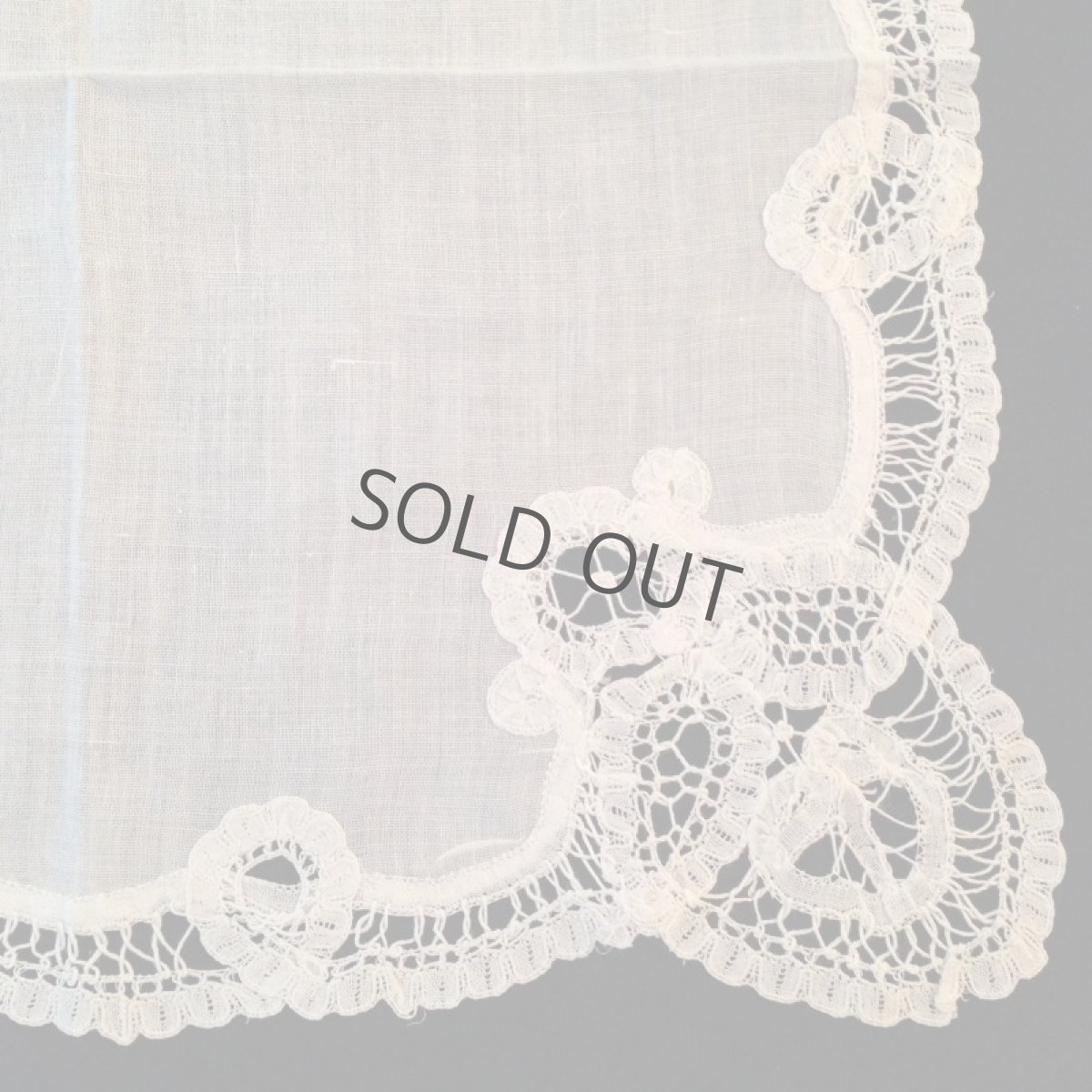 画像6: ハンカチーフ レース 刺繍 (6)
