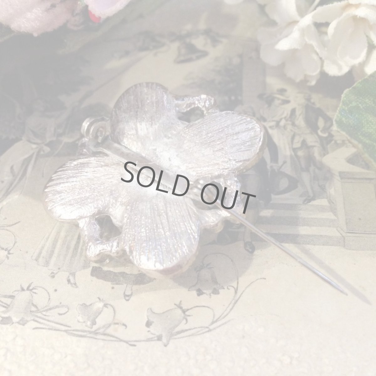 画像3: ブローチ シルバー キラキラ (3)