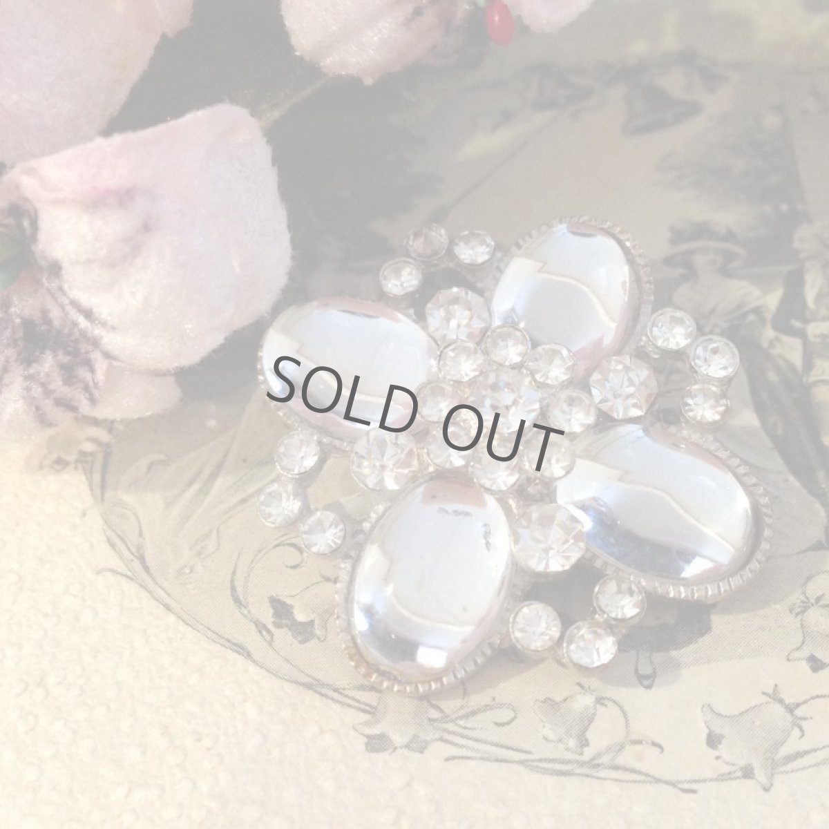 画像4: ブローチ シルバー キラキラ (4)