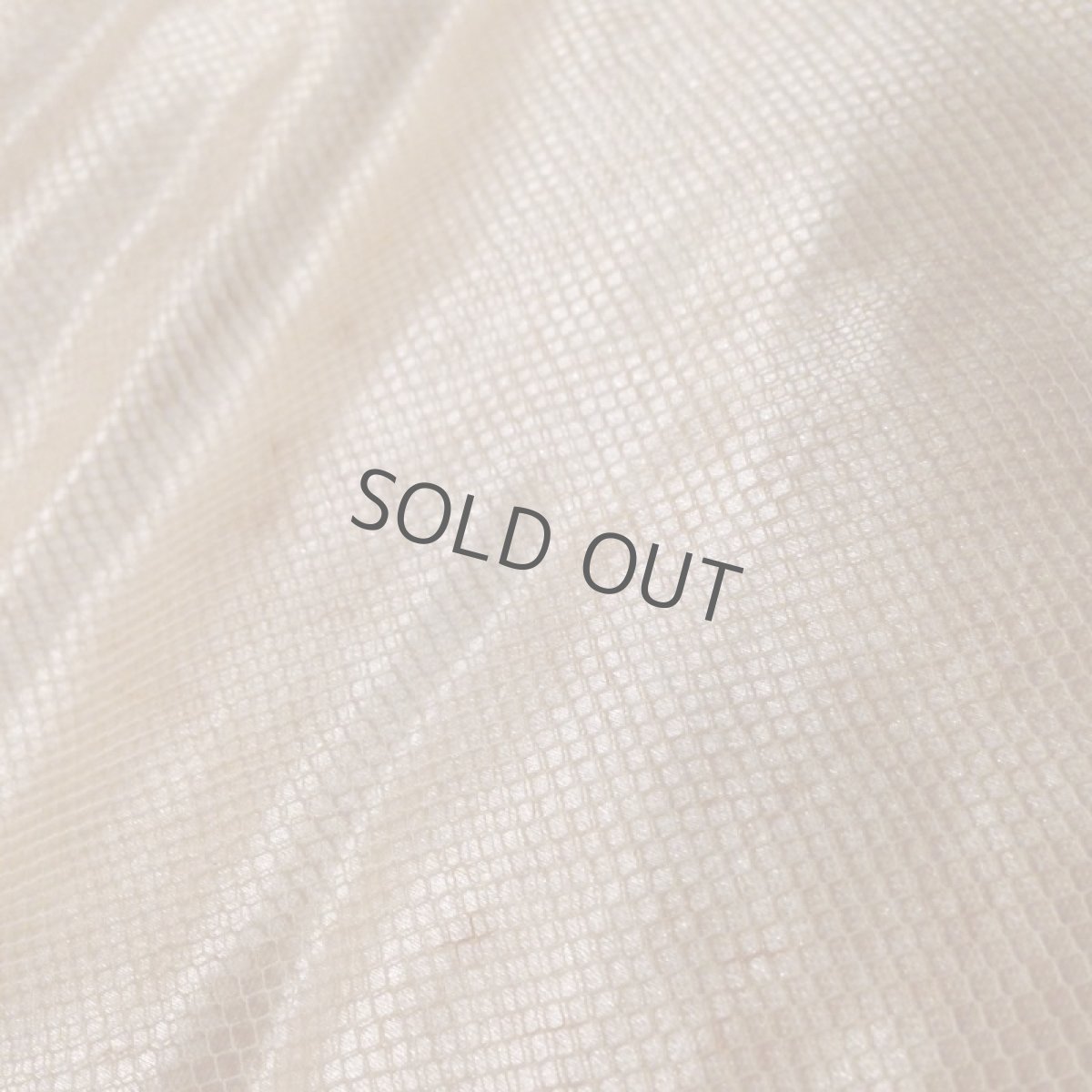 画像5: ハンカチ/ランジェリーケース ベージュ レース/シルクリボン (5)