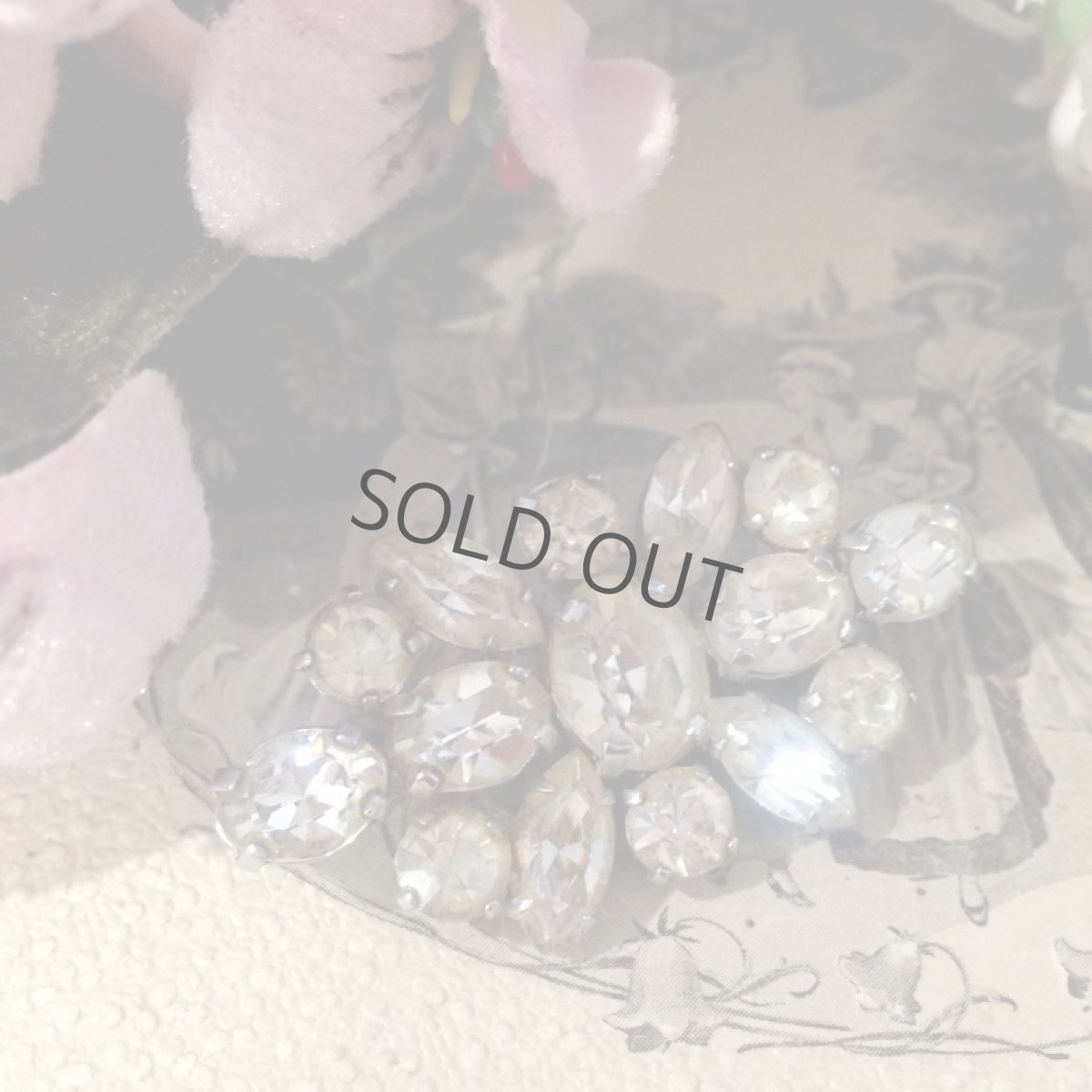 画像4: ブローチ キラキラ ペーストガラス (4)