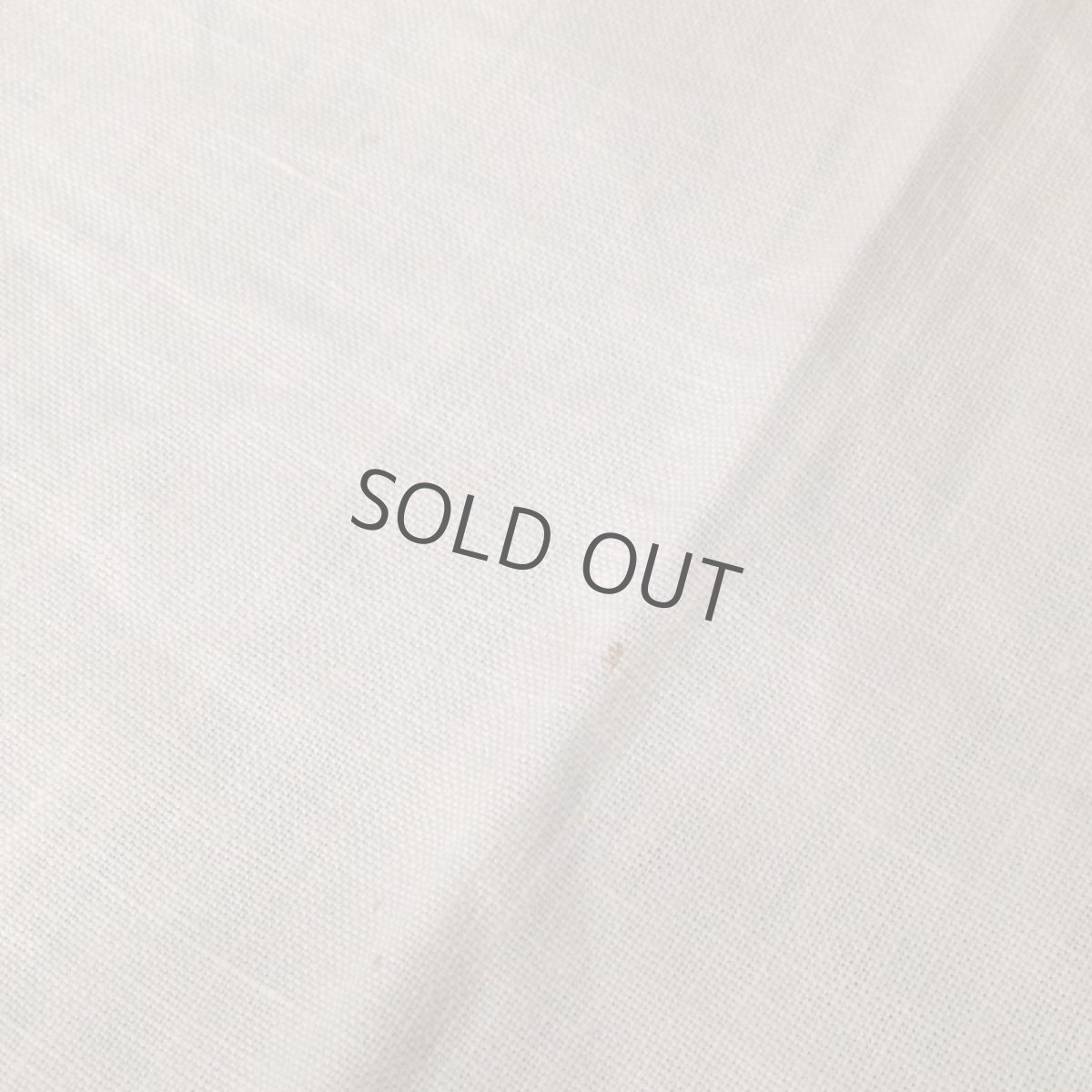 画像8: テーブルリネン グリーン 刺繍 小花 パステル調 だ円 ※訳あり (8)