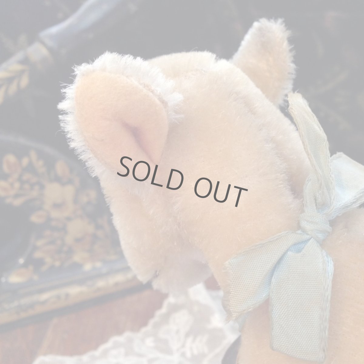 画像7: ぬいぐるみ シュタイフ Zicky ヤギ ブルーリボン (7)