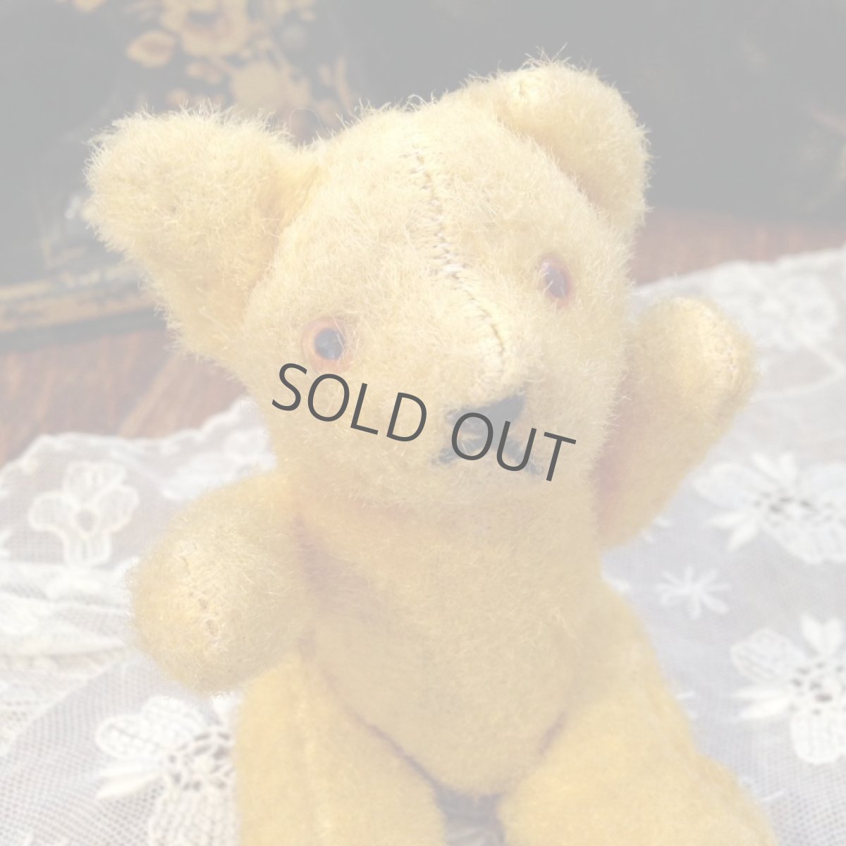 画像6: ぬいぐるみ テディベア ミニ オレンジ (6)