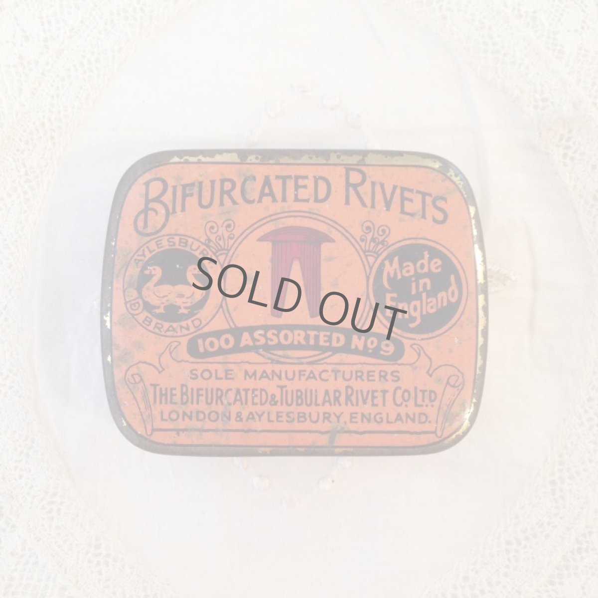 画像2: tin缶 BIFURCATED RIVETS オレンジ (2)