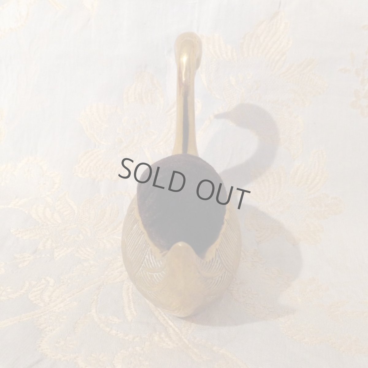 画像3: 手芸用品 ピンクッション スワン 真鍮 (3)