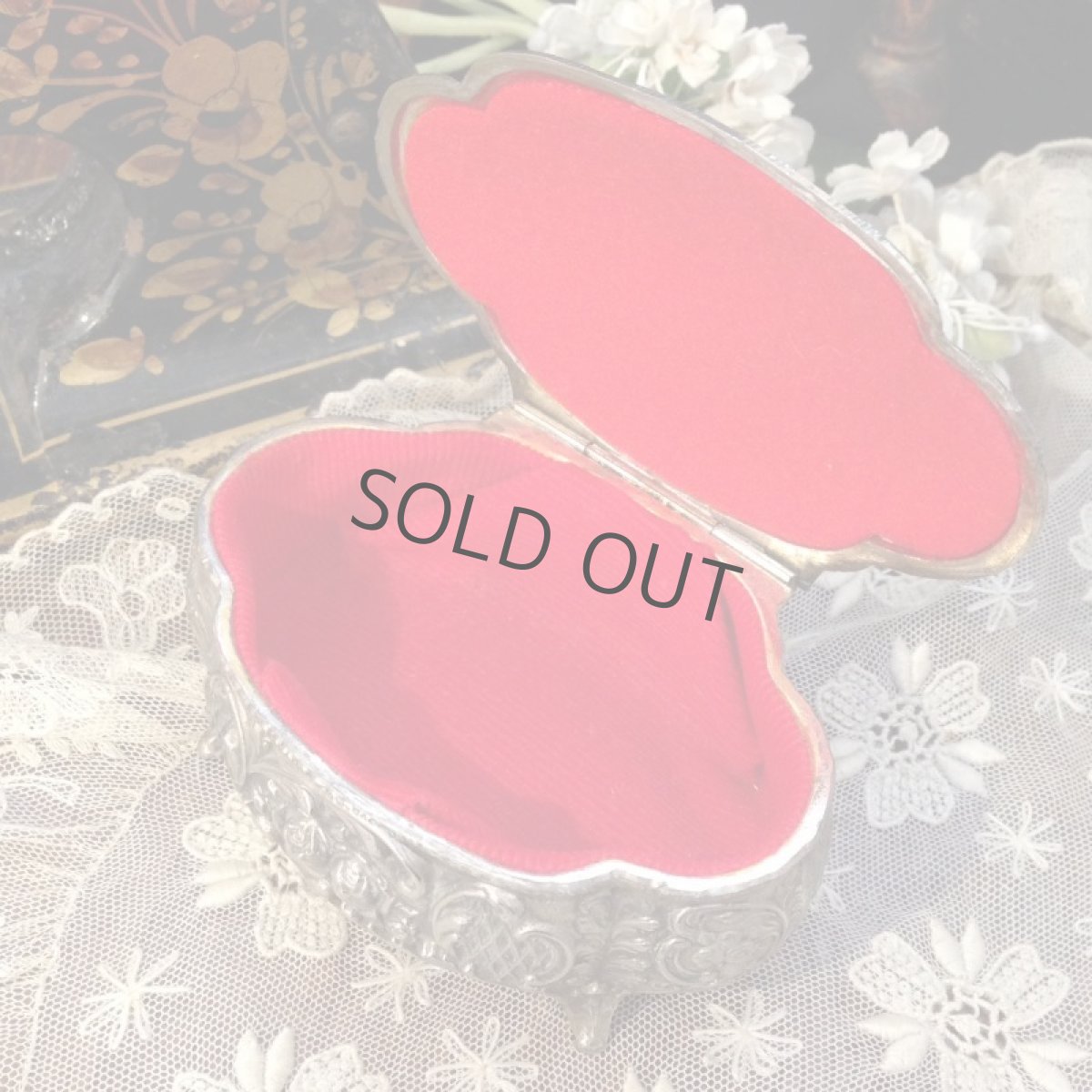 画像6: 宝石入れ 薔薇 (6)