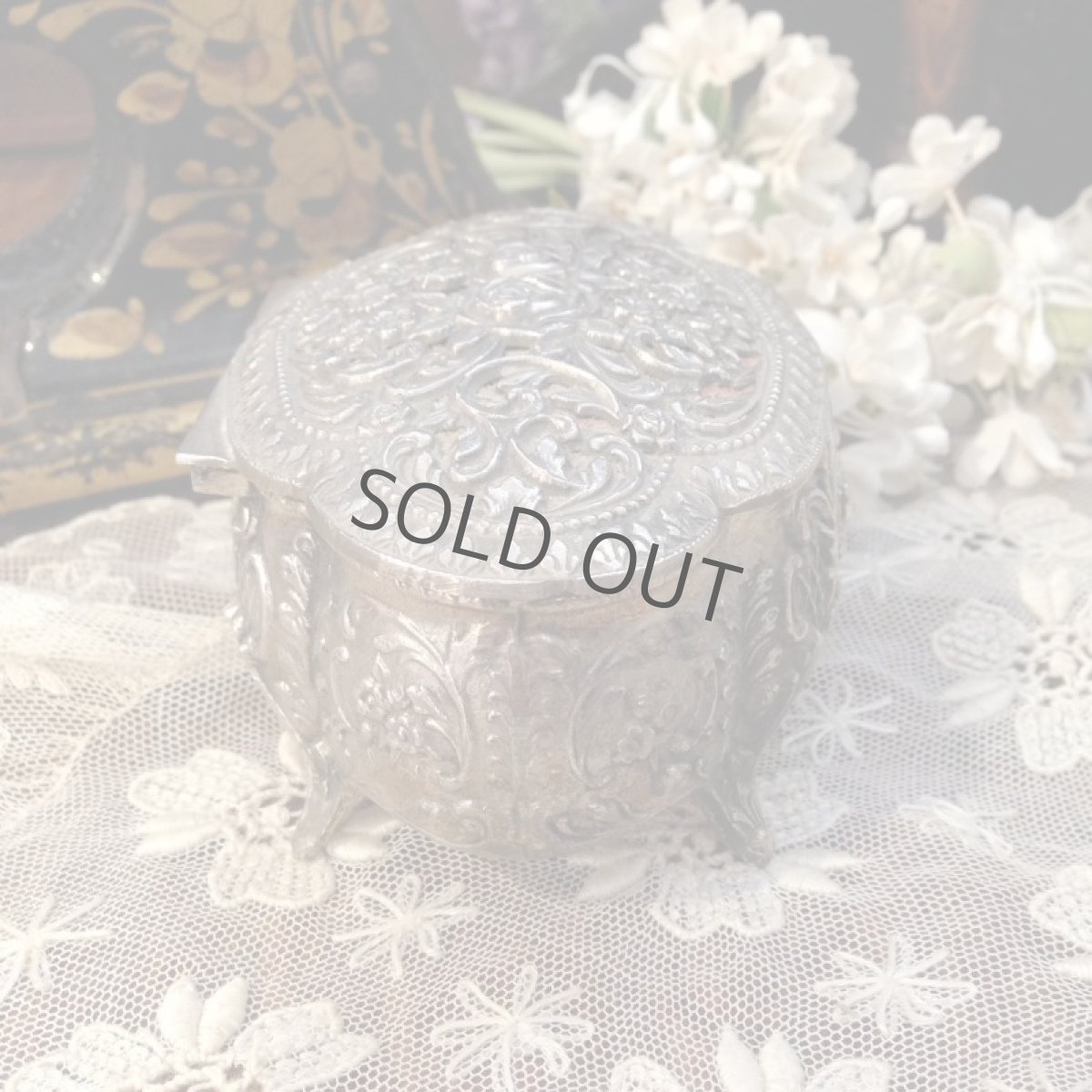 画像5: 宝石入れ 薔薇 (5)