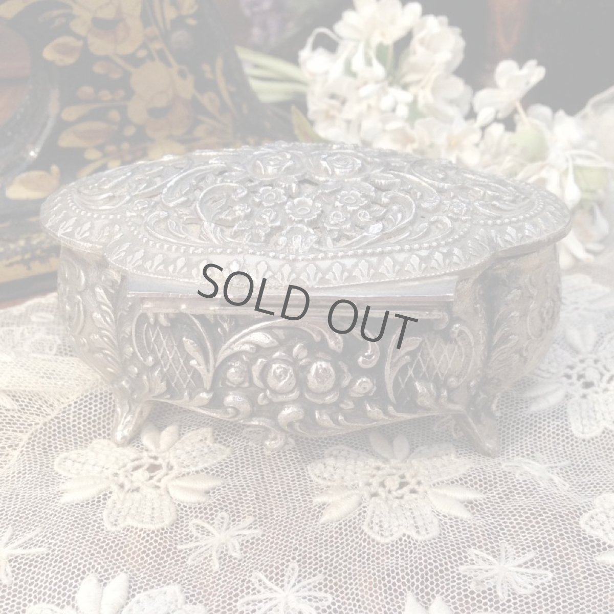 画像4: 宝石入れ 薔薇 (4)