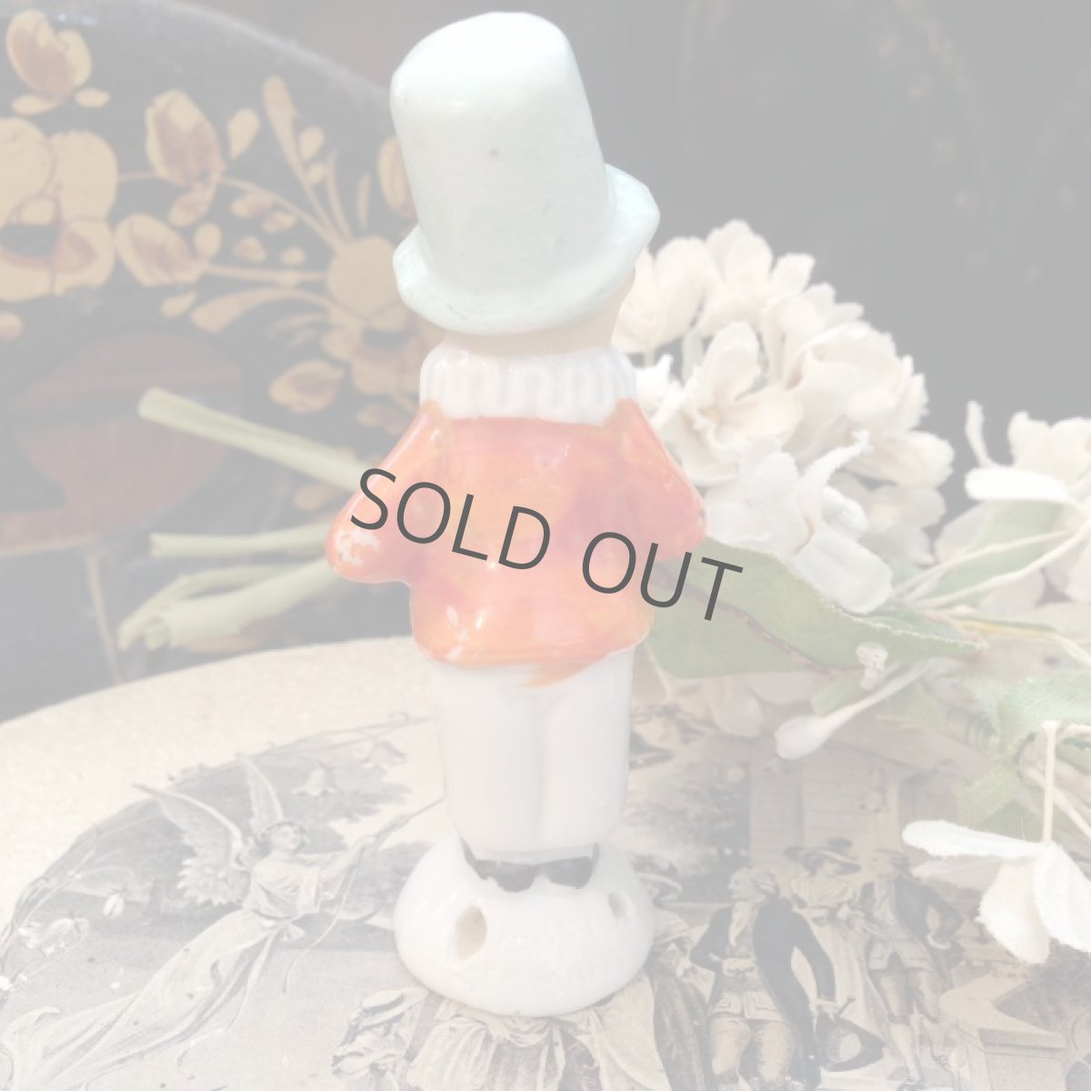 画像3: ピンクッションドール 男の子 オレンジ色のお洋服 (3)