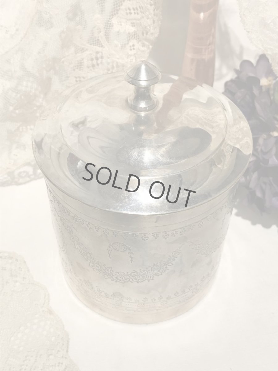 画像13: シルバープレートキャニスター (13)