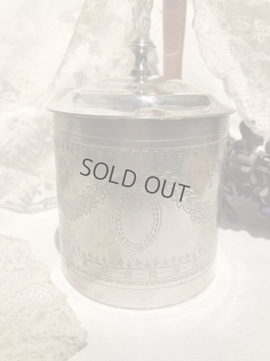 画像5: シルバープレートキャニスター (5)