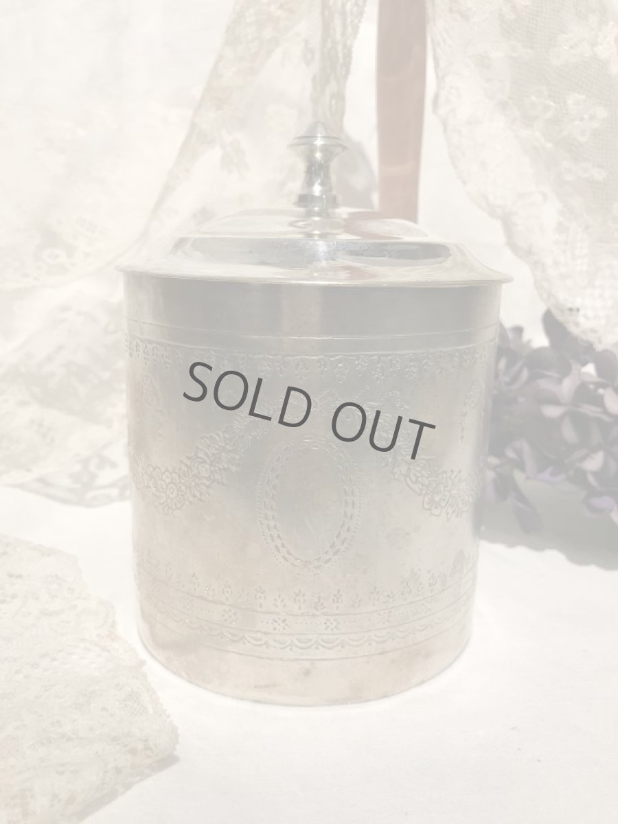 画像3: シルバープレートキャニスター (3)