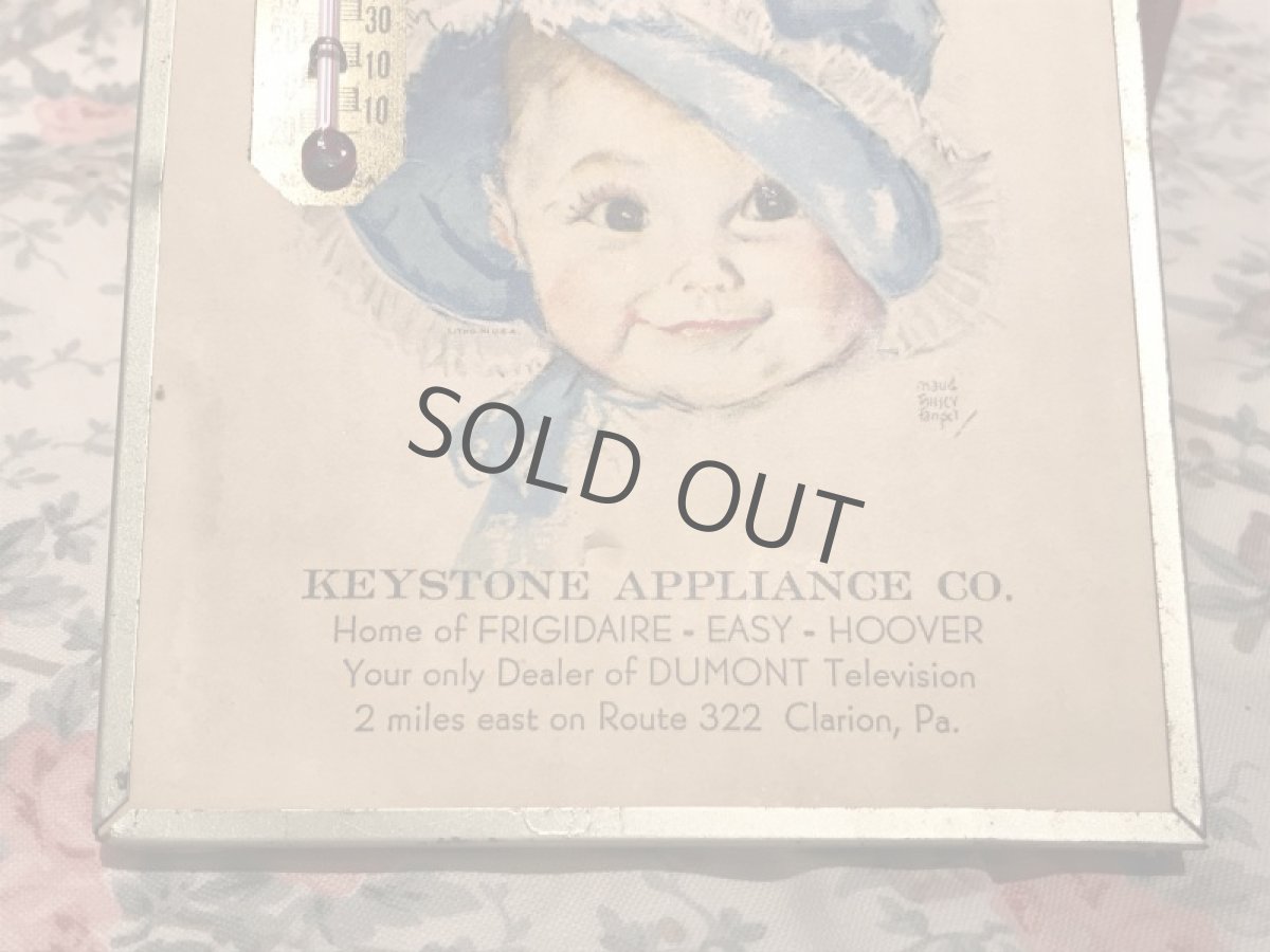 画像8: ベビー温度計/モチーフレースを添えて (8)