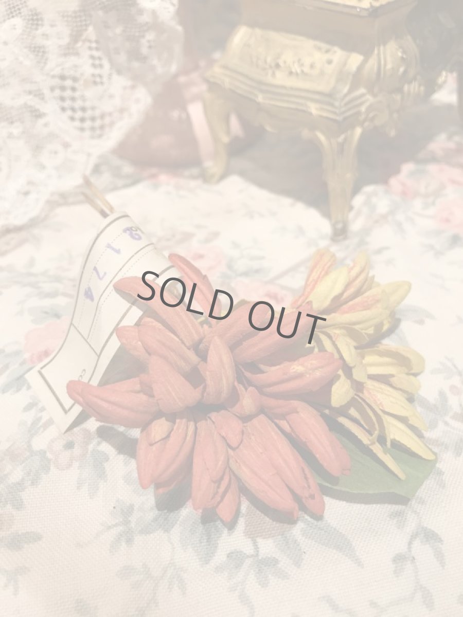 画像4: 花飾り オレンジ/イエロー (4)