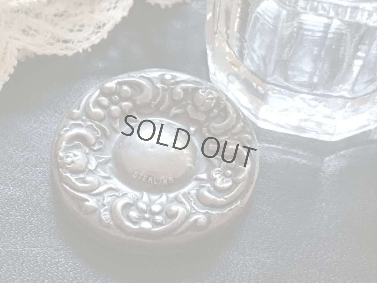 画像9: ガラス/シルバー 蓋つき小物入れ (9)