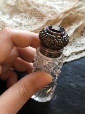 画像13: ガラス/シルバー 蓋つき香水瓶 (13)