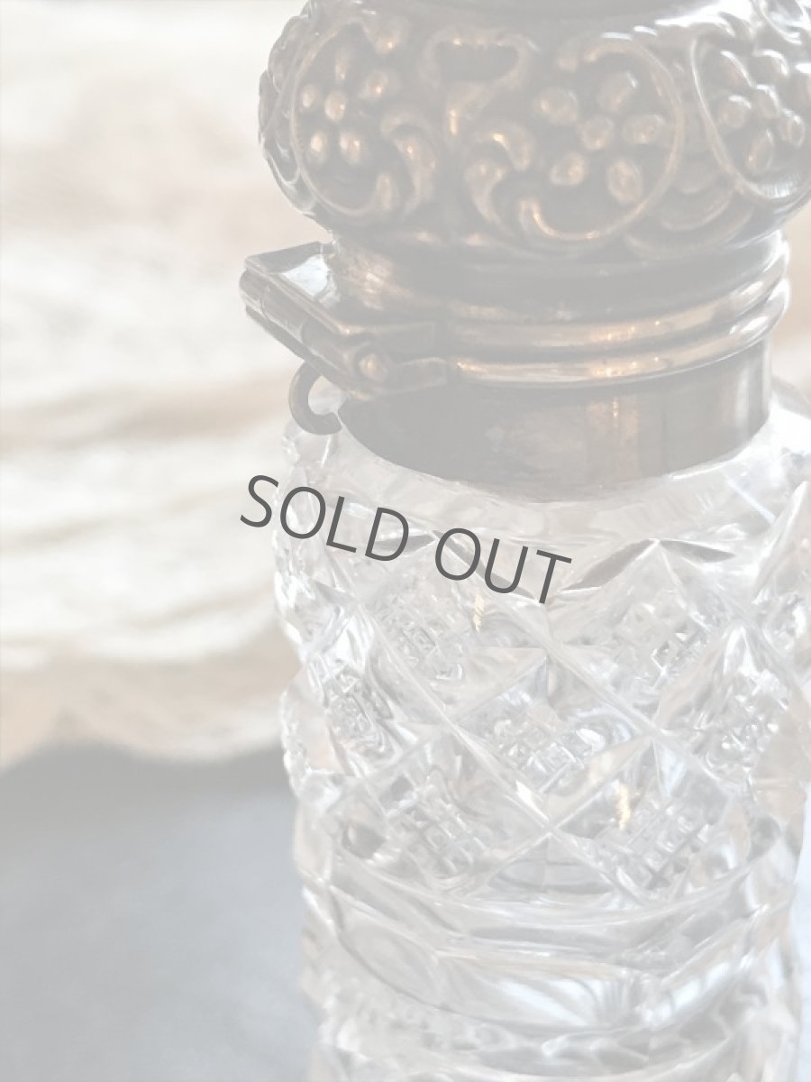 画像12: ガラス/シルバー 蓋つき香水瓶 (12)