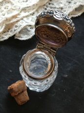 画像8: ガラス/シルバー 蓋つき香水瓶 (8)