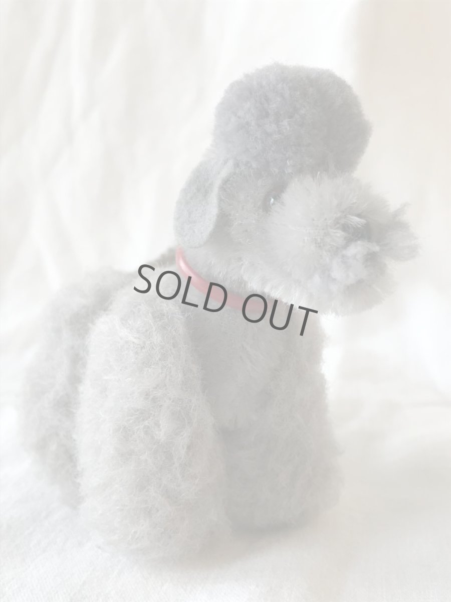 画像7: steiff プードルのぬいぐるみ (ミニ) グレー (7)