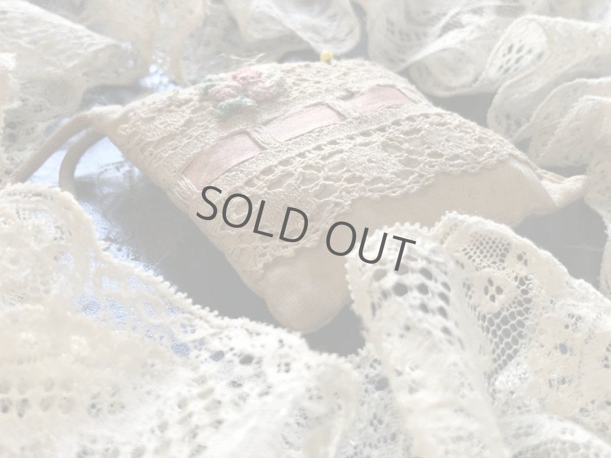 画像3: 手芸用品 花アップリケのピンクッション (3)