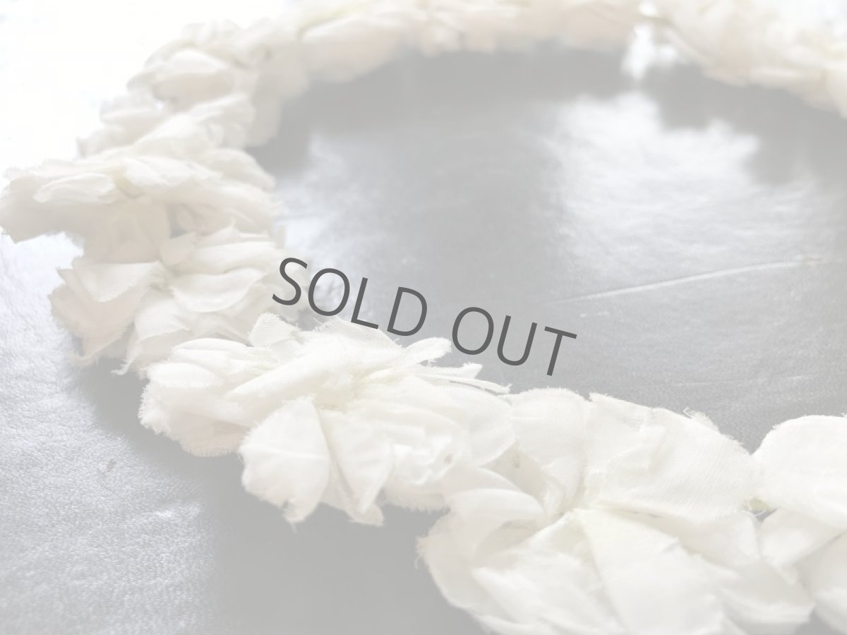 画像6: ウエディング用 布花ティアラ (6)