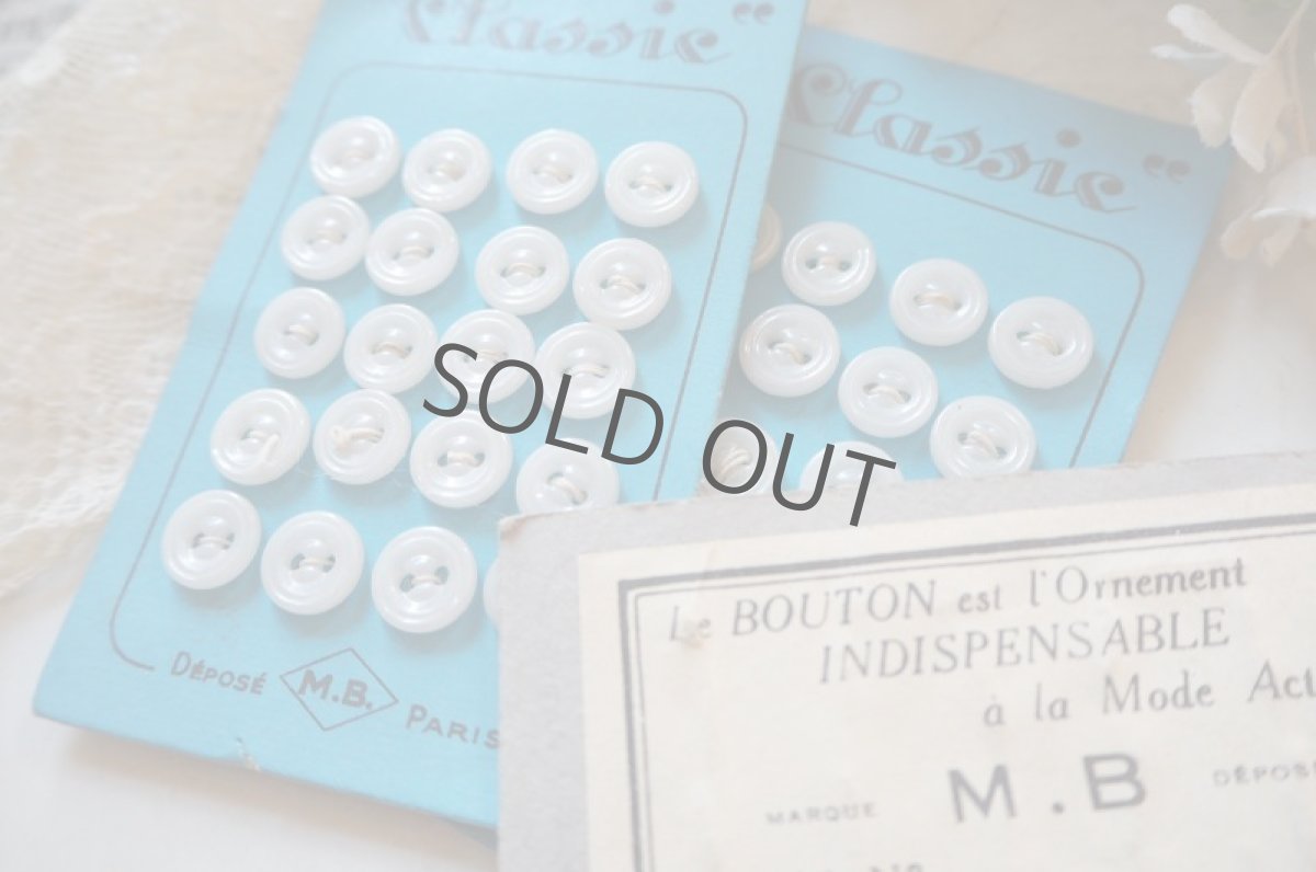 画像2: 手芸用品 ガラス製シートボタン (2)