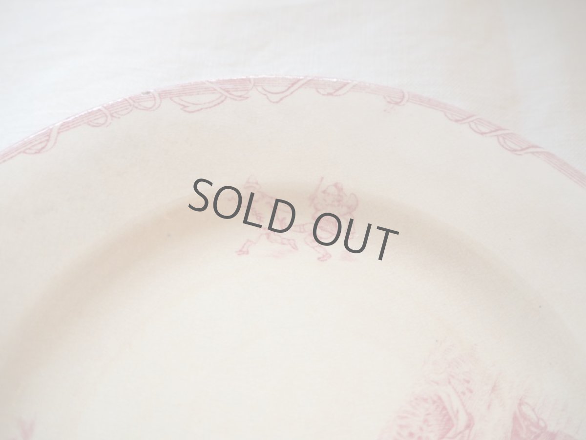 画像5: おままごとプレート 仔犬と少女たちのおままごと (5)