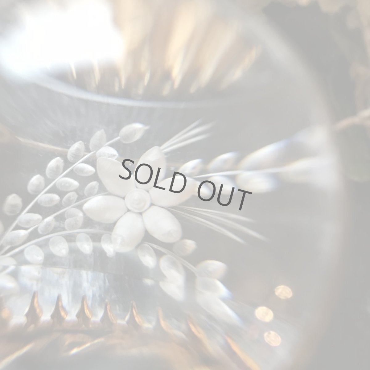 画像8: ルーサイト 花束モチーフのブローチ/四角 (8)