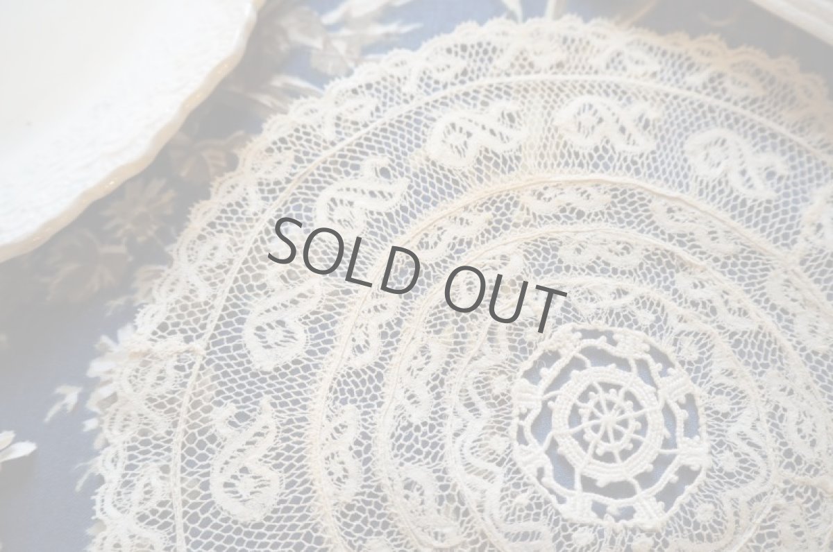 画像3: パッチワークレースのドイリー (3)