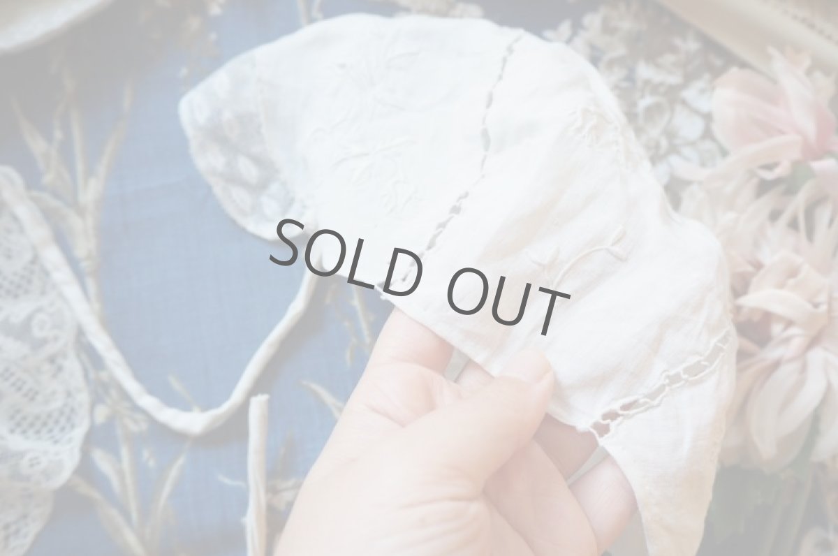 画像4: ベビーボネ/手仕事レース (4)