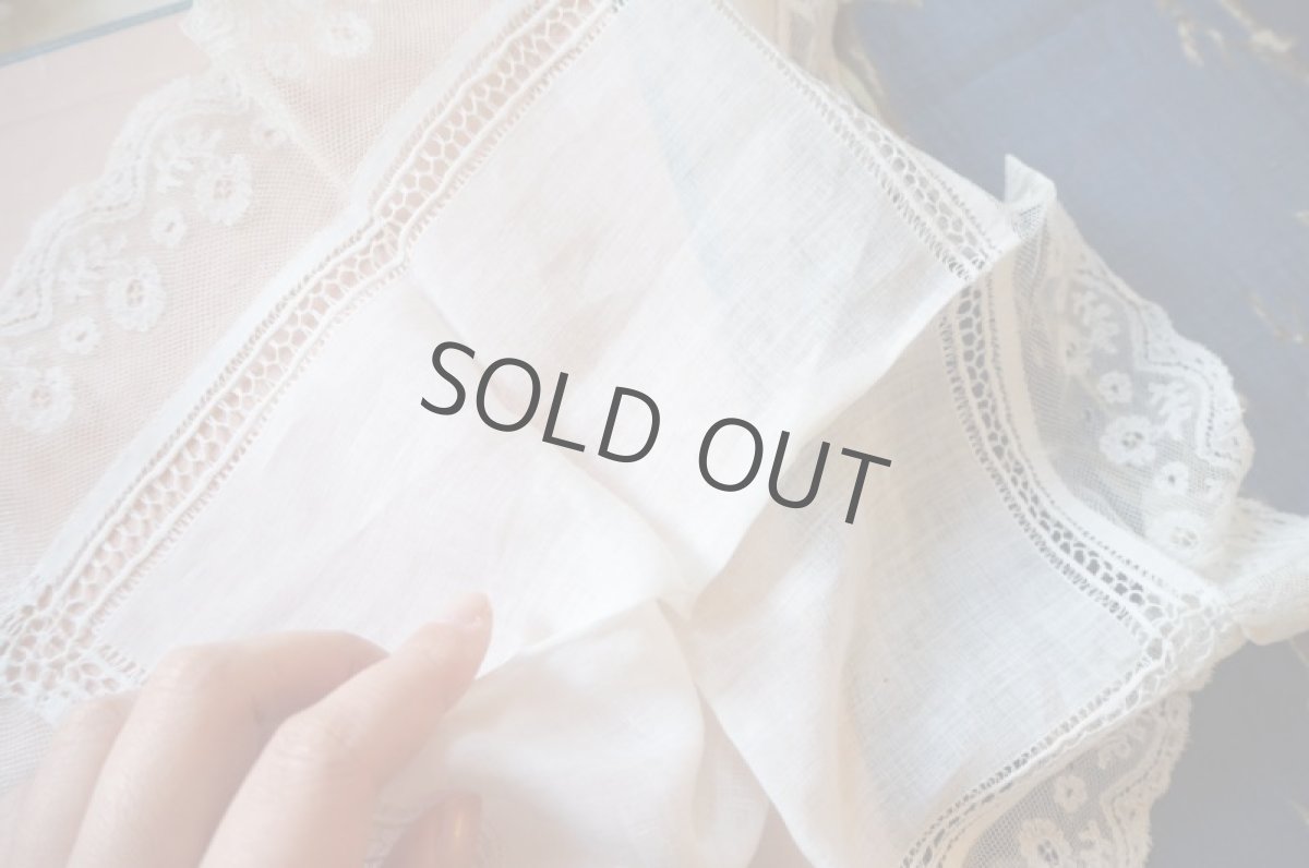 画像9: ウエディング用 レースのハンカチ (9)