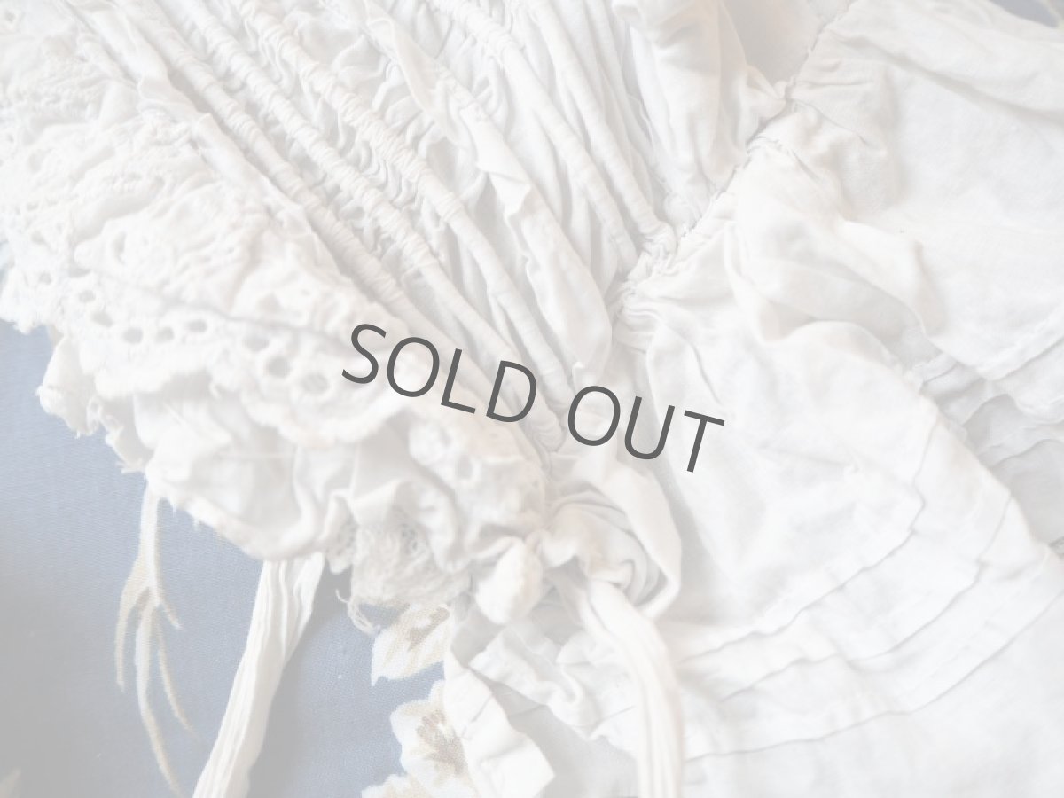 画像3: ベビーボネ/コードとギャザー (3)