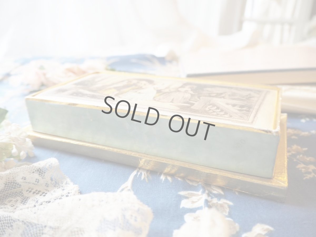 画像6: 布張りドラジェBOX/台座付き (6)