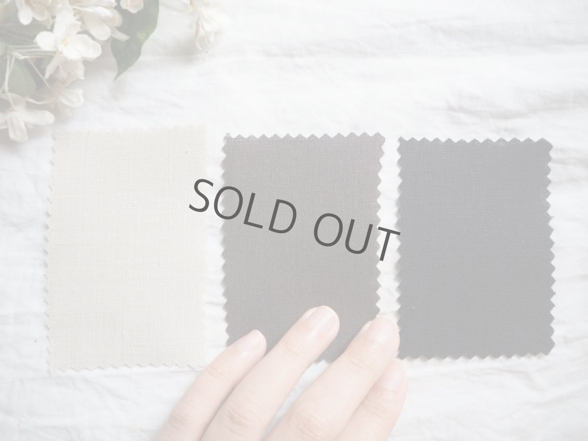 画像10: オールハンドメイド、リネンの羽織りカシュクール(charlotte & grotti) (10)